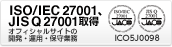 ISO/IEC 27001�AJIS Q 27001�擾 �I�t�B�V�����T�C�g�̊J���E�^�p�E�ێ�Ɩ�