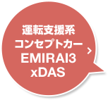 運転支援系コンセプトカーEMIRAI3 xDAS