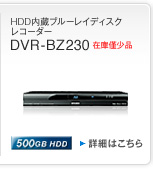 HDD�����u���[���C�f�B�X�N���R�[�_�[ DVR-BZ230 500GB HDD