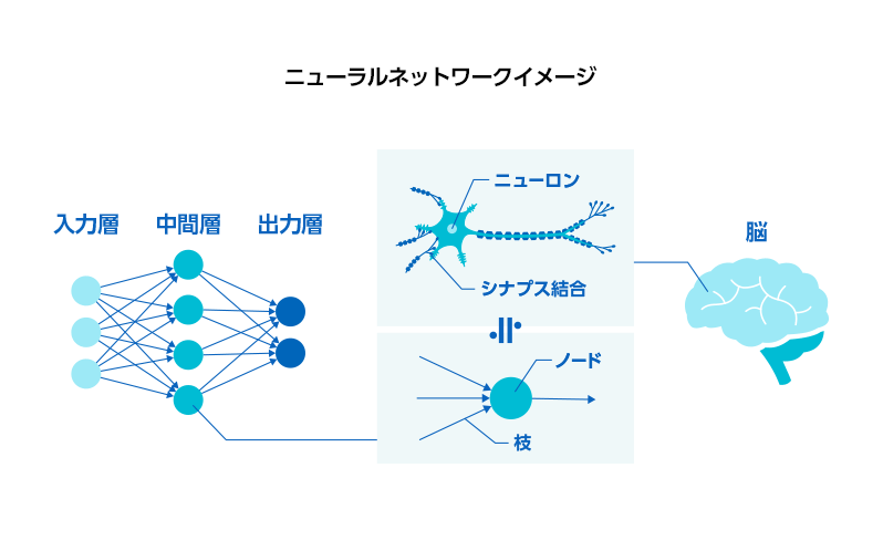 ニューラルネットワークイメージ