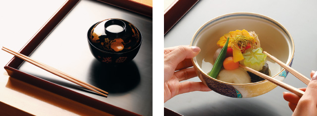 知っ得マナー　日本料理の作法　― 小皿や小鉢、お椀は手に持って食べるのが正解 ―