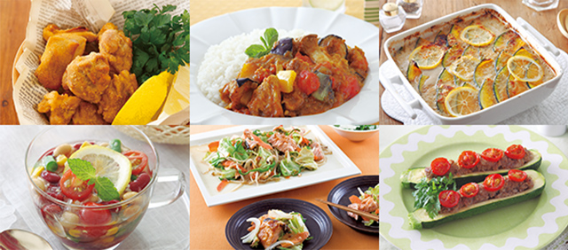 さまざまなお料理がカンタンにできるから調理のレパートリーが広がります