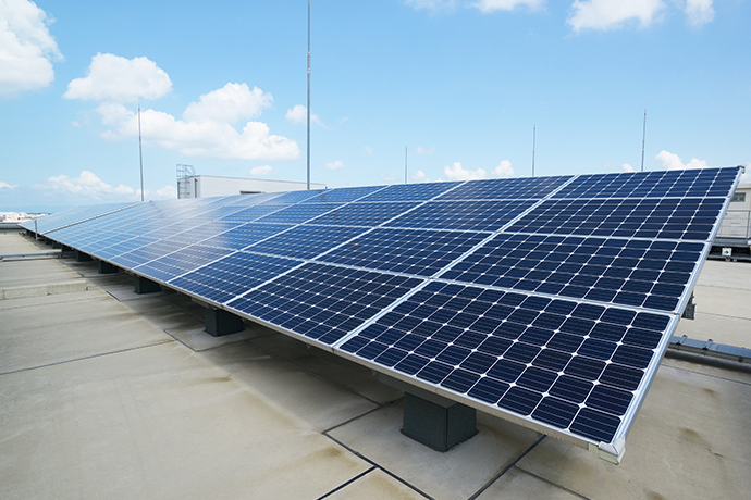三菱電機株式会社製単結晶シリコンセルの太陽電池