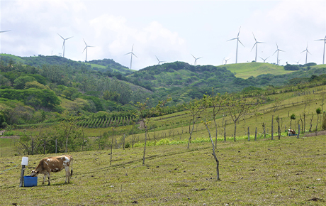 コスタリカの風力発電
