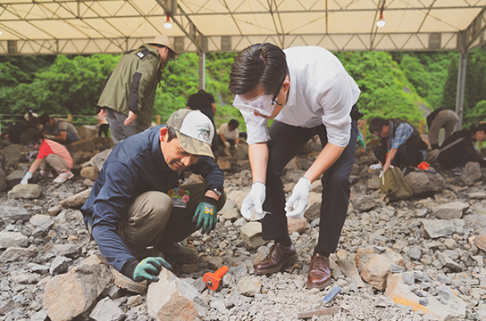 いきなり発見で、大興奮！