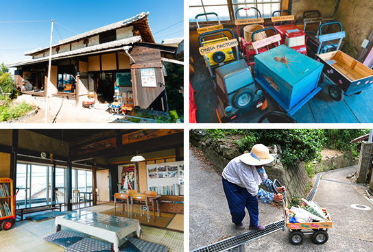 オンバ・ファクトリーで、ボランティア活動