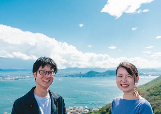 瀬戸内海をぐるり一望できる、鷲ヶ峰展望台