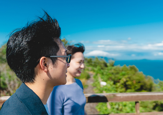 瀬戸内海をぐるり一望できる、鷲ヶ峰展望台