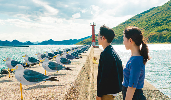 「カモメの駐車場」／木村 崇人作