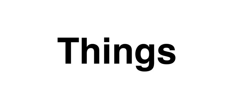 Things