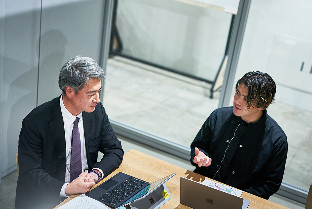 梶谷健人氏と増田健之氏の写真