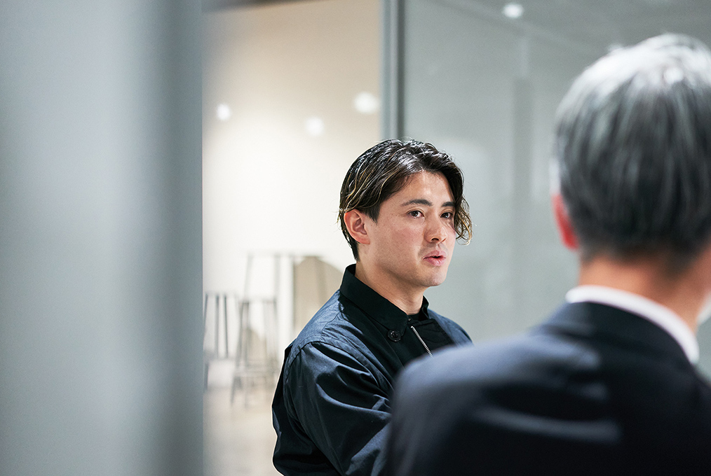 梶谷健人氏の写真