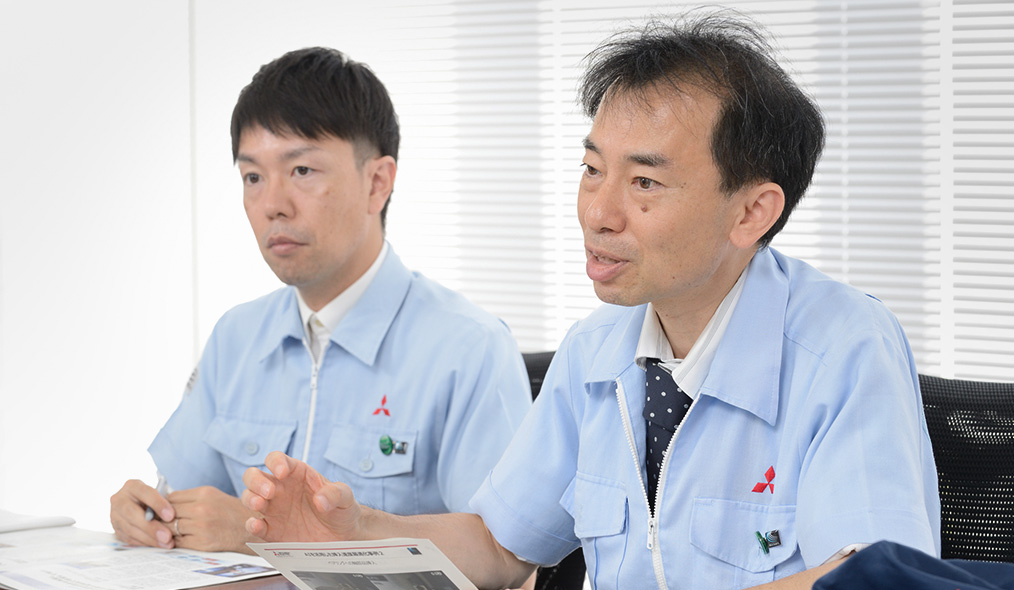 前川清石さん、白土浩司さんの写真