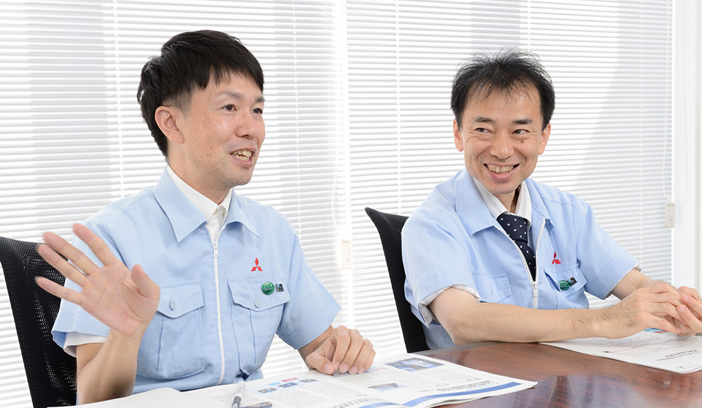 前川清石さん、白土浩司さんの写真