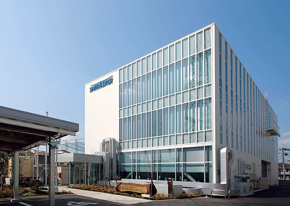 白鷺電気工業本社ビルの写真