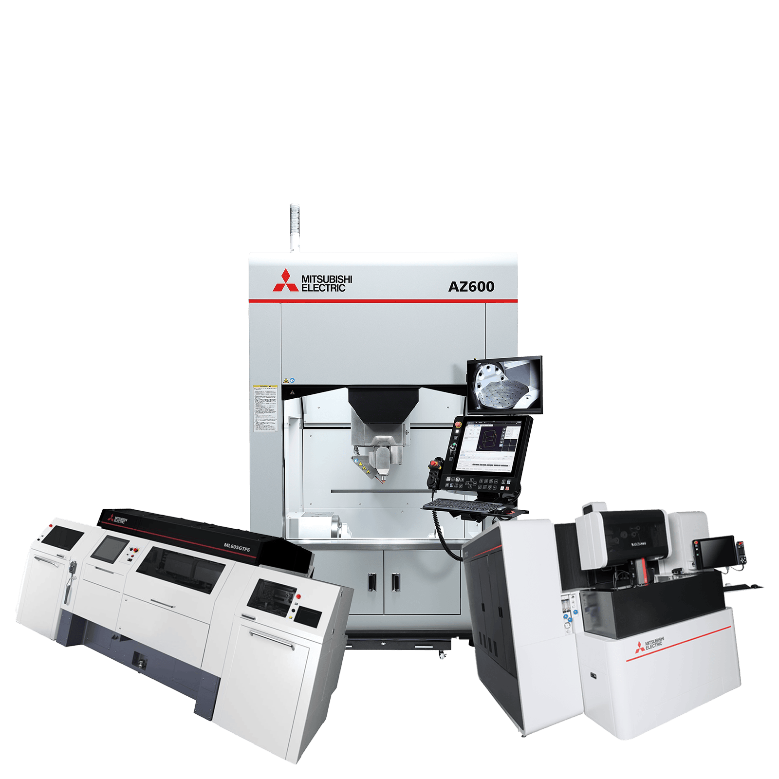 三菱電機の加工機・金属スリーディープリンタ画像