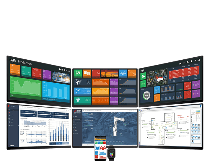 三菱電機の監視制御システム画像