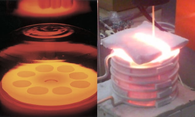 産業用IHは1500℃以上の超高温加熱工程でも利用されています外観写真