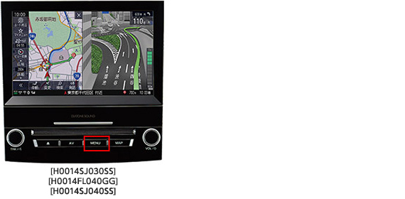 “INFO”キーボタン