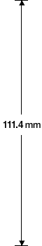 奥行111.4mm