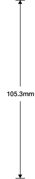 奥行105.3mm