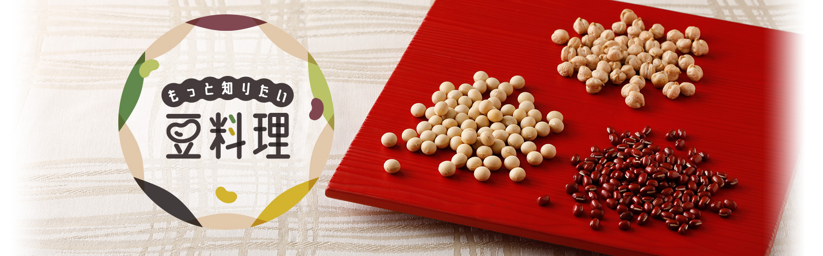 もっと知りたい豆料理