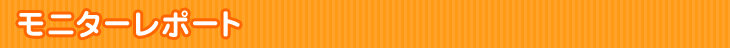 モニターレポート