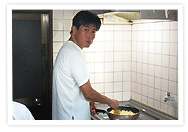 画像：調理風景