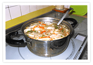 画像：調理風景