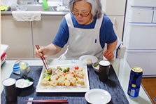 画像：上野さんの奥さん