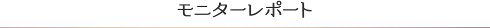 モニターレポート