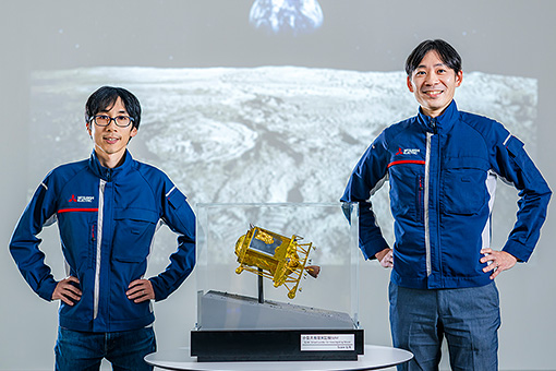 探査機の軌道と航法の制御に関わるシステム設計で、世界初の月面ピンポイント着陸成功に寄与する