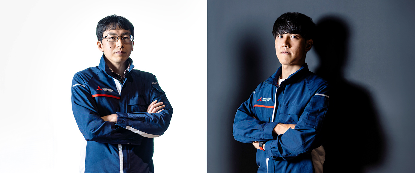 草野さん、望月さんが並んでいる写真