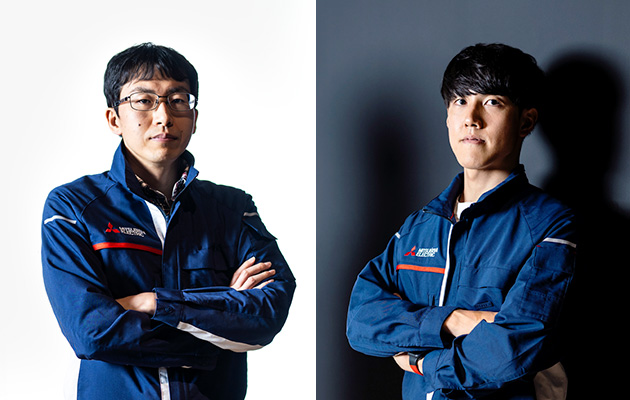 草野さん、望月さんが並んでいる写真