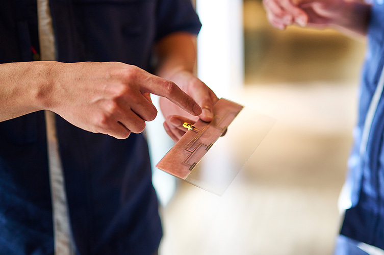 アンテナの写真