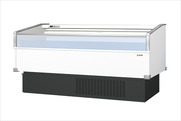 軽量化が進む平形片面ショーケース