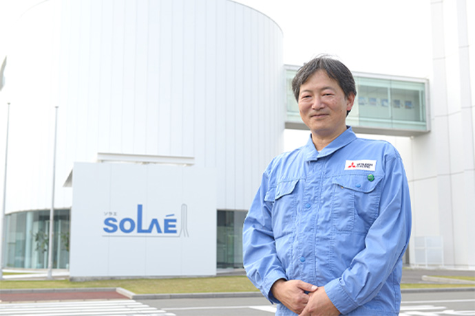 SOLAÉショールームの外観の写真