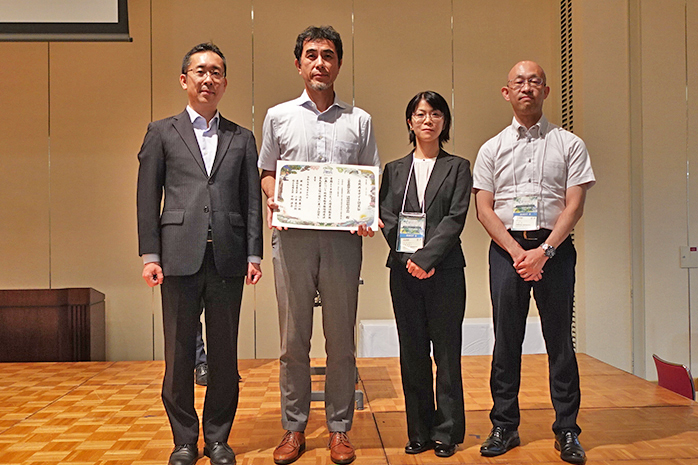 認証授与式の写真