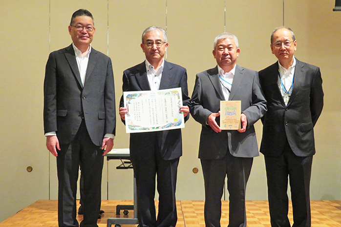 認証授与式の写真