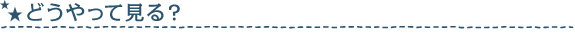 どうやって見る?