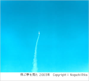 飛ぶ夢を見た　2003年　Copyright： Noguchi Rika