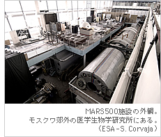 MARS500施設の外観。モスクワ郊外の医学生物学研究所にある。（ESA-S.Corvaja）