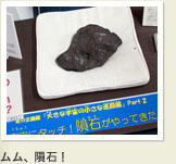 ムム、隕石!