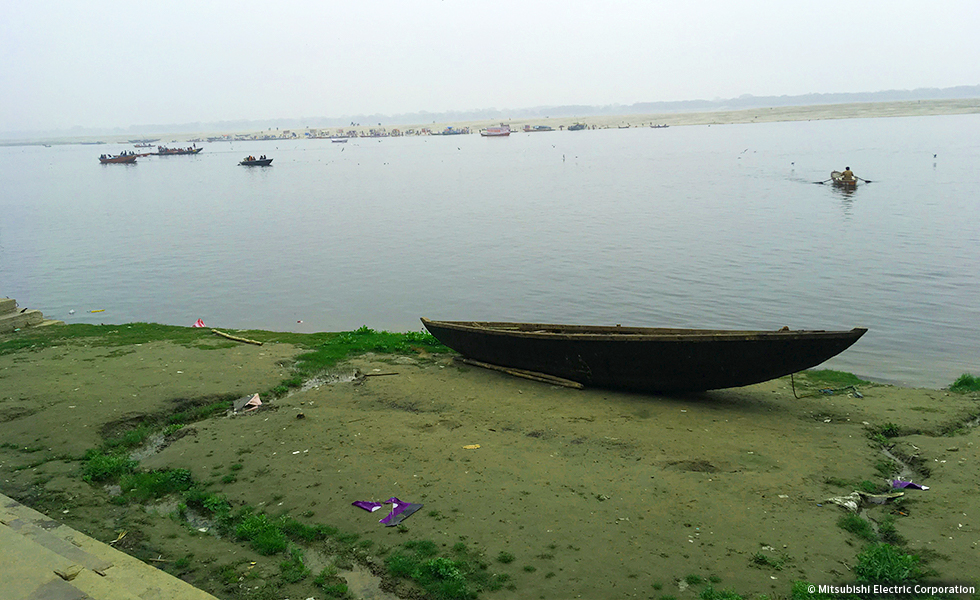 コロナ前に行ったガンジス川。早くコロナ禍が収まりますように。