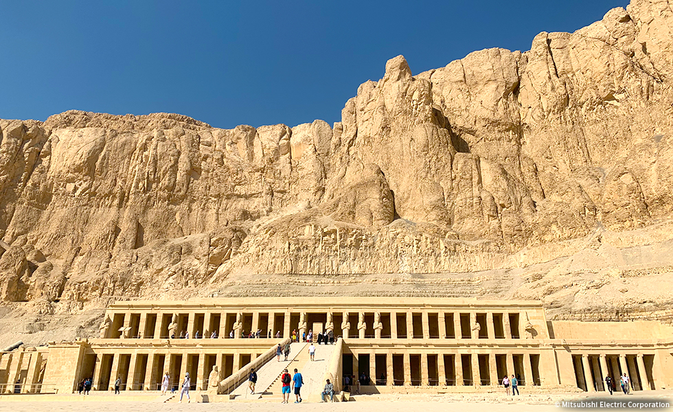 エジプト/ルクソール(ハトシェプスト女王葬祭殿)