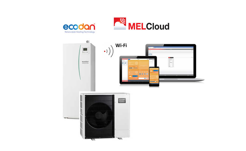 [家庭用Heating システムecodan と遠隔サービスMELCloud]