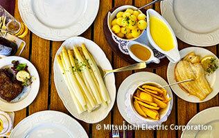 ドイツの春といったら白アスパラガス