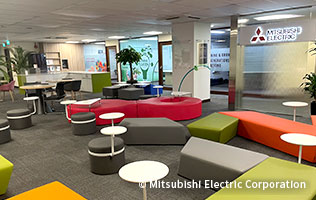 オフィスの休憩スペース