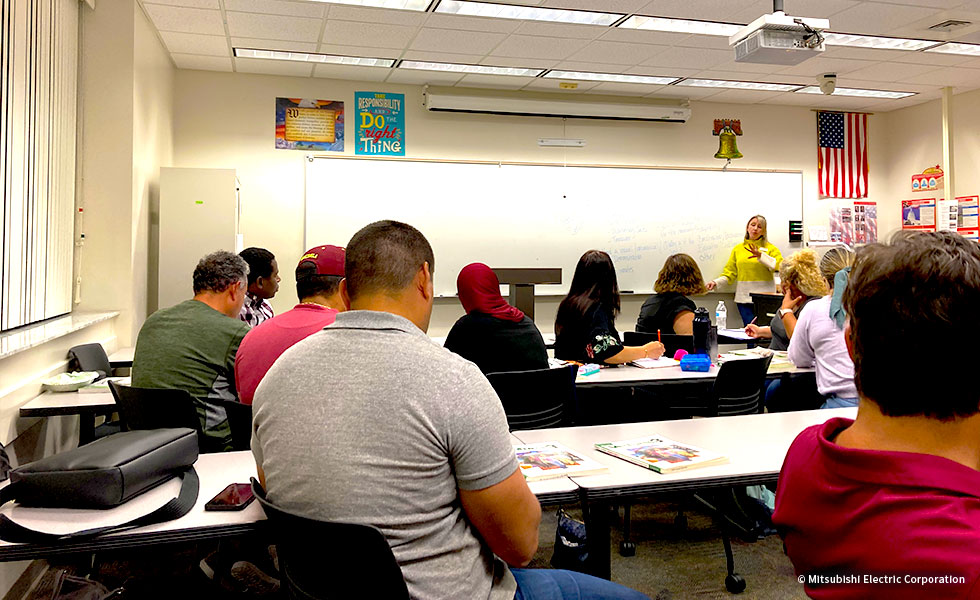 英語授業の様子