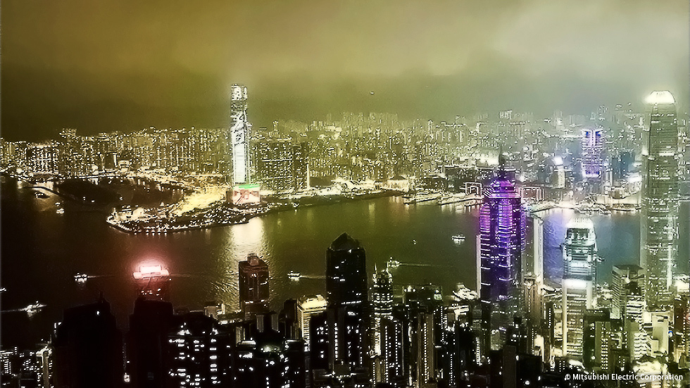 香港の夜景